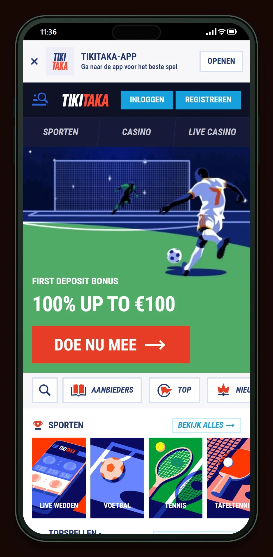 casino muchbetter: de startpagina van TikiTaka