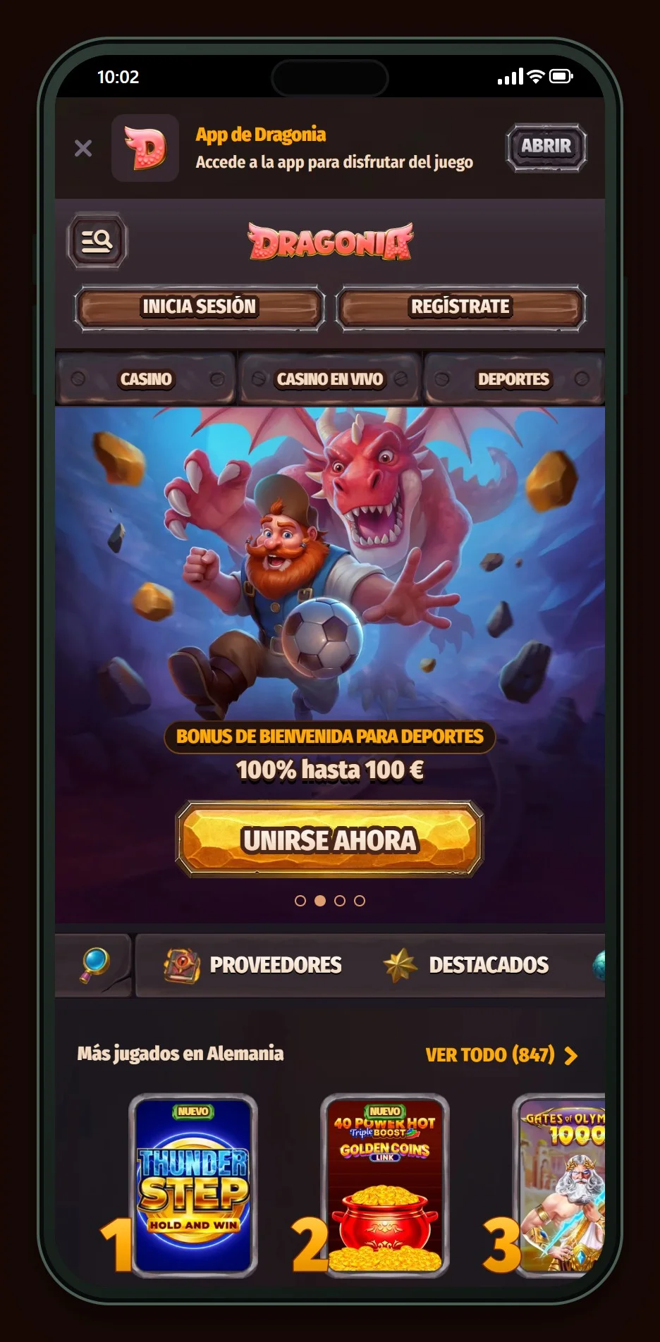 muchbetter casino: la página principal del casino Dragonia