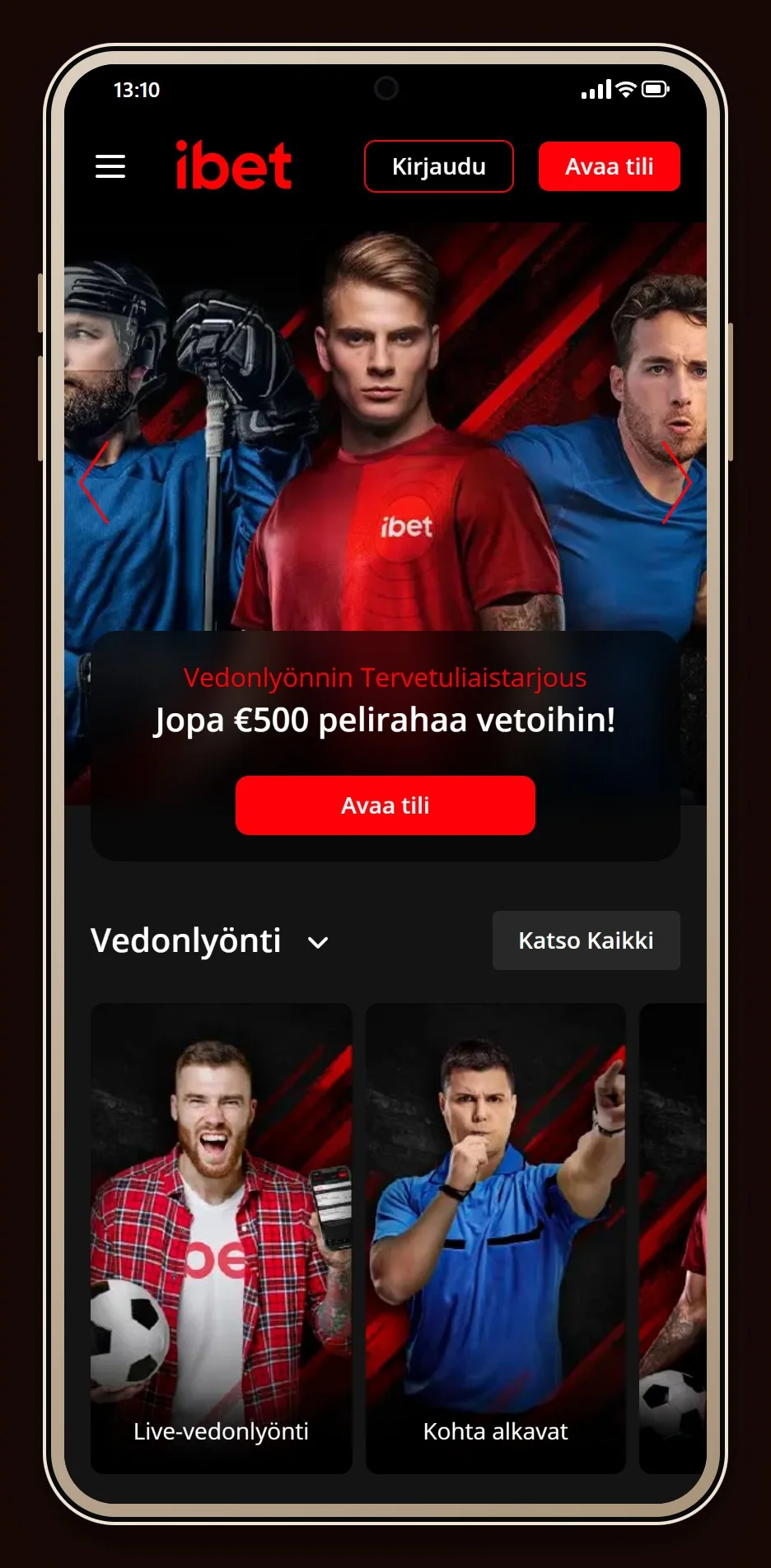muchbetter kasino: kasinon iBet etusivu