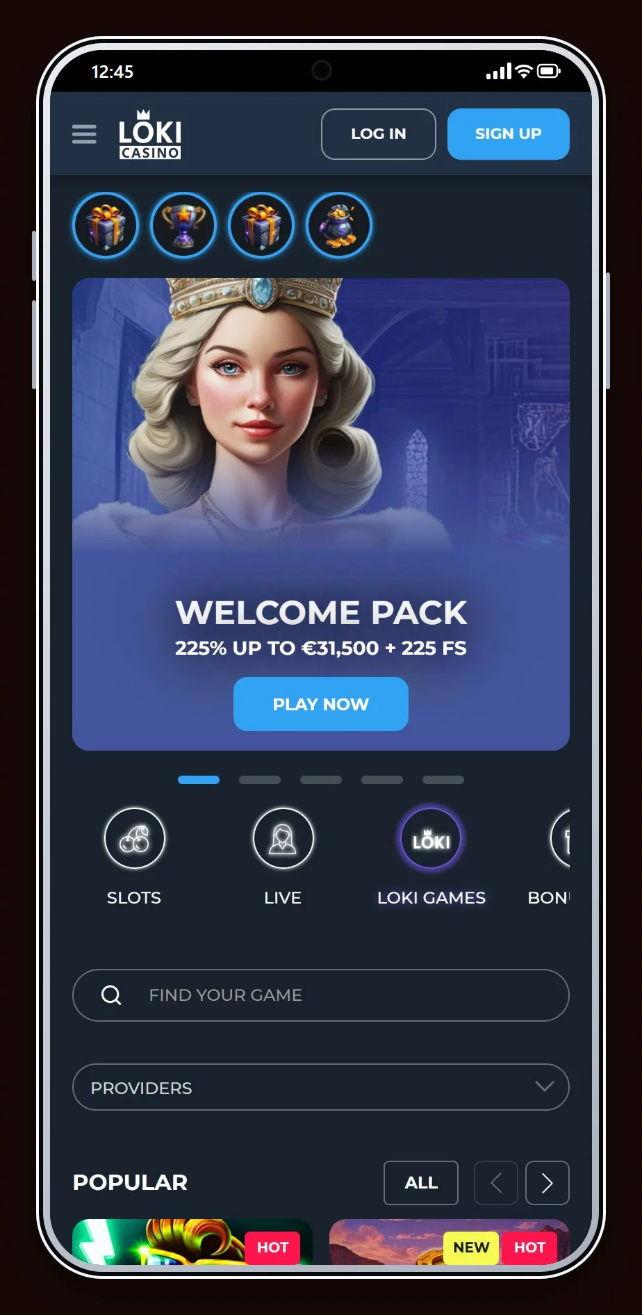 casino muchbetter: de startpagina van Loki Casino