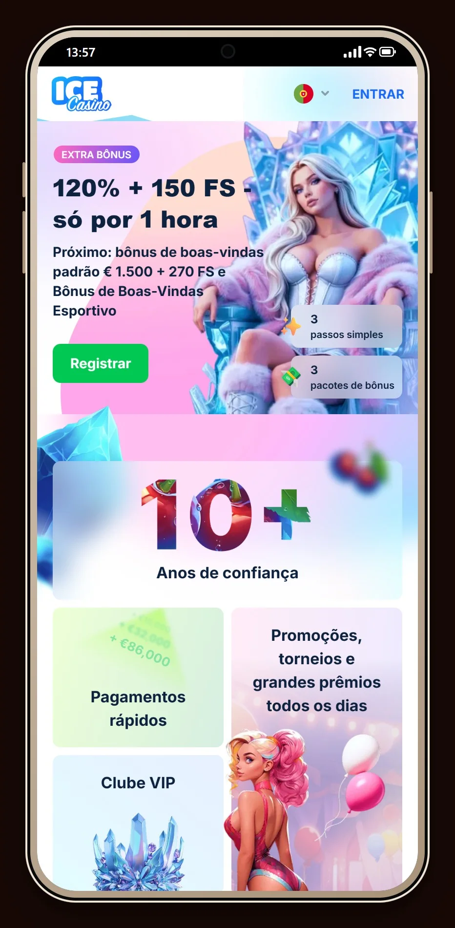 casinos MuchBetter: a página inicial do casino Ice Casino