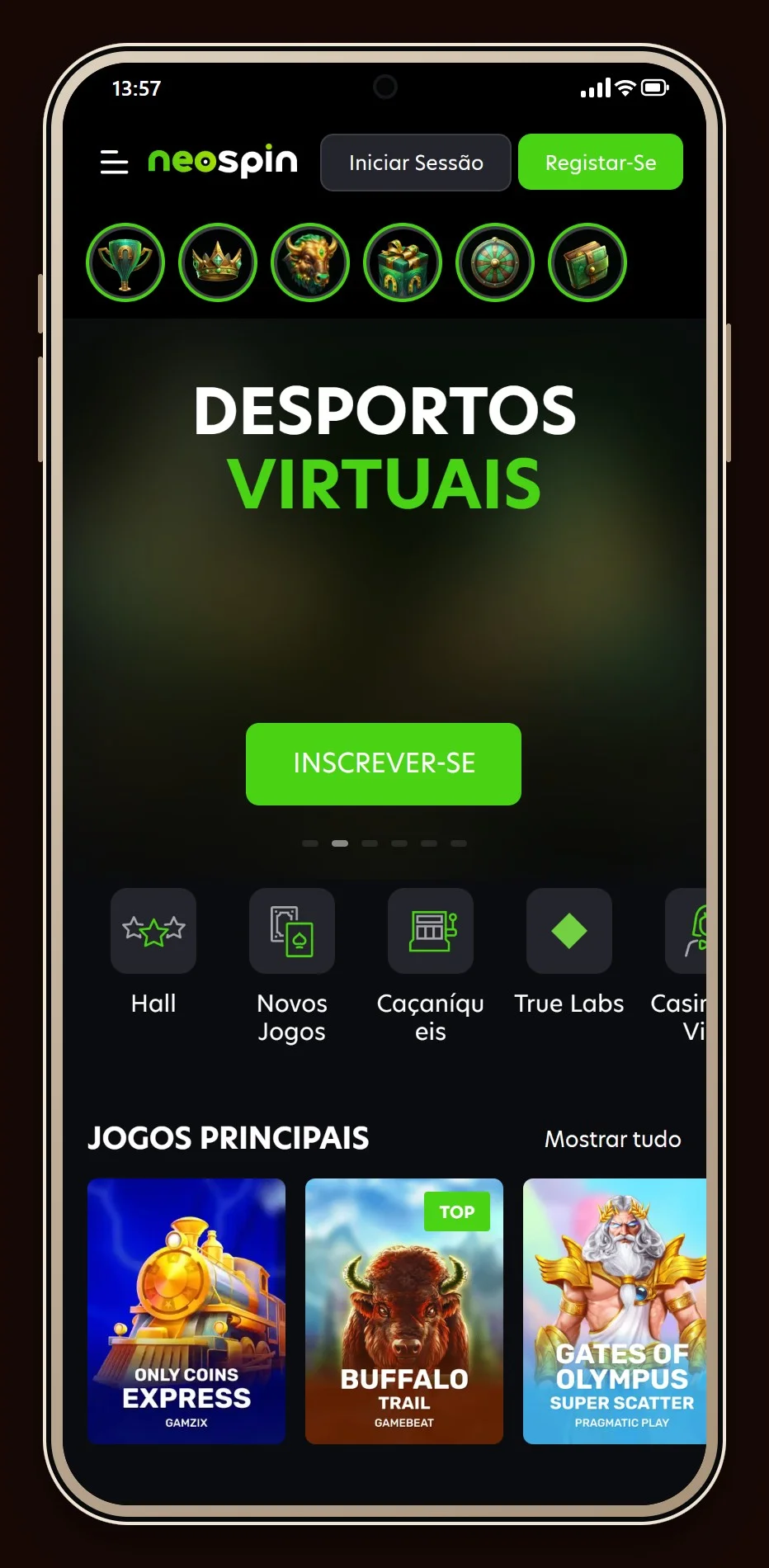 casino online MuchBetter: a página inicial do casino Neospin